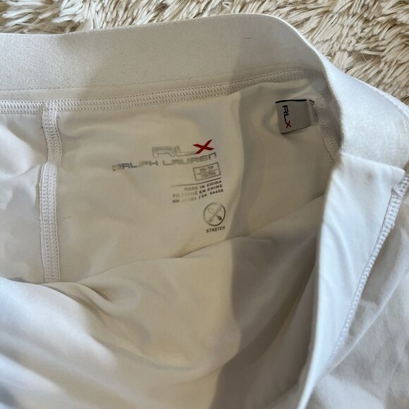 Polo Ralph Lauren RLX Women's Performance Skirt-White- xs pockets Skort - Picture 6 of 11